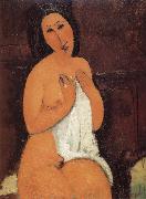 Amedeo Modigliani Seated Nude oil